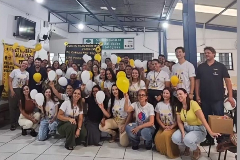 CAPS e CISNORPI realizam ações no 'Setembro Amarelo'